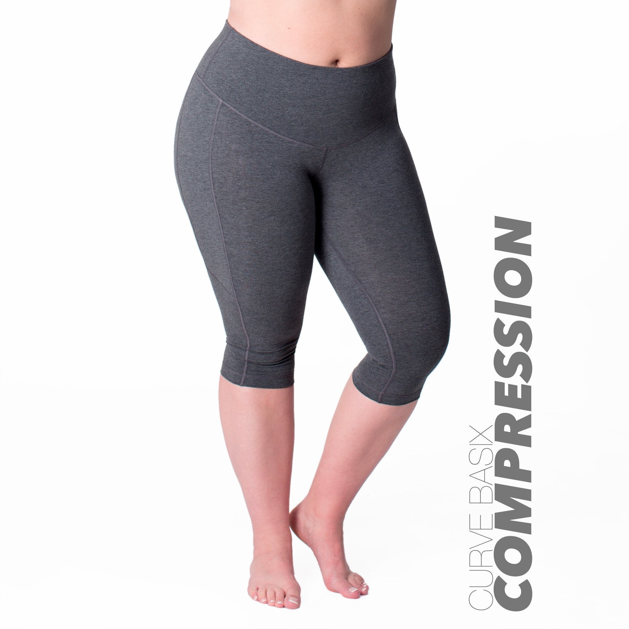 Buy Fitglam Cotton Yoga Capri Pants for Women Workout Leggings with  Contrast Color Waist Online at desertcartINDIA